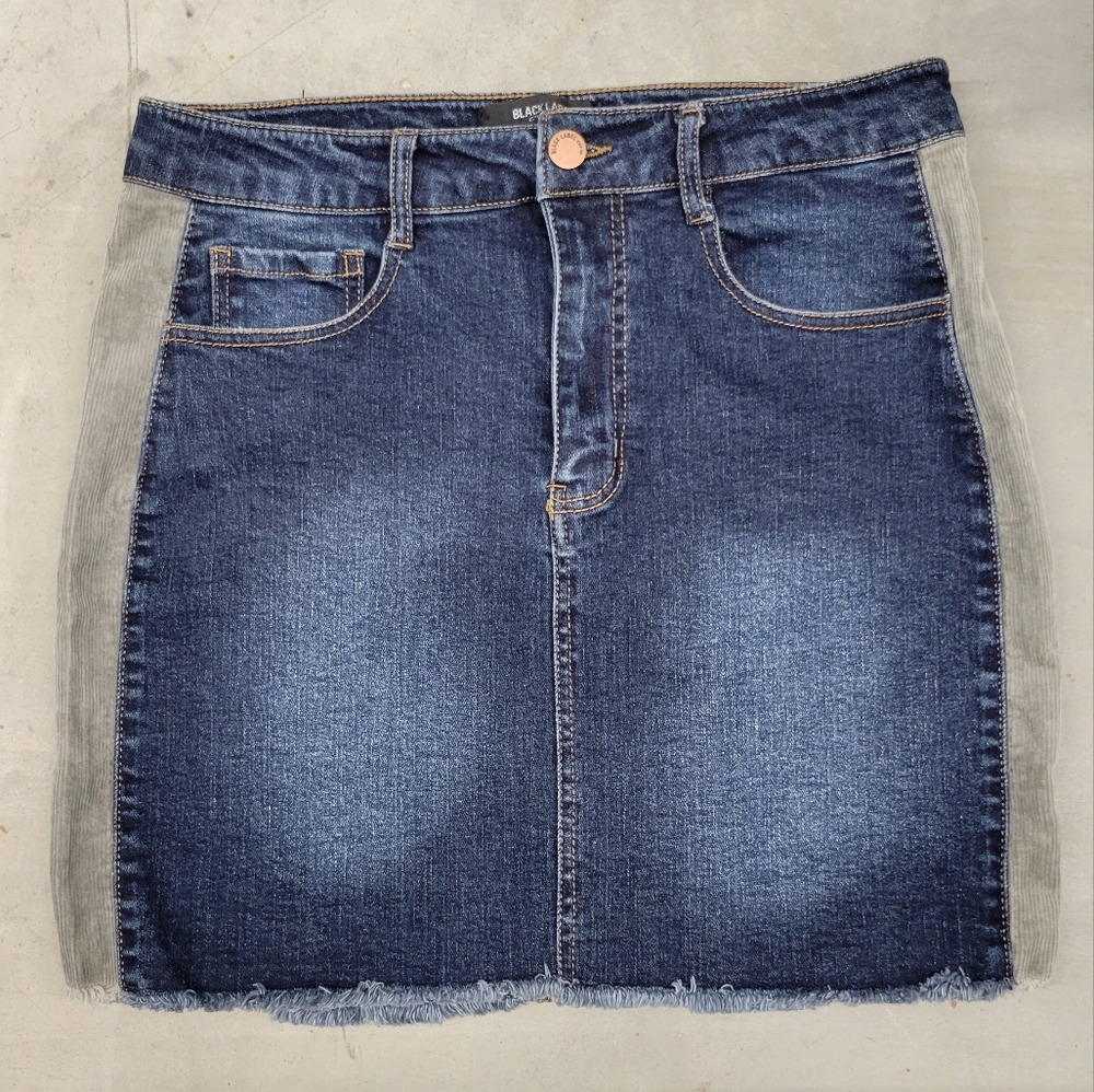 Denim Mini Skirt